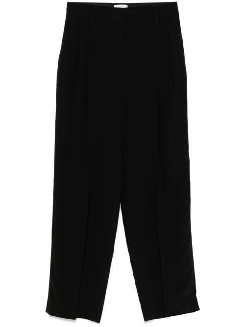 PLEAT DETAIL STRAIGHT LEG TROUSERS