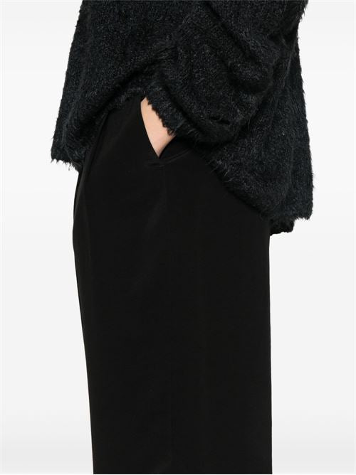 PLEAT DETAIL STRAIGHT LEG TROUSERS