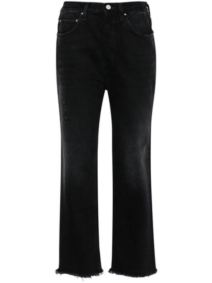 DENIM CROPPED JEANS