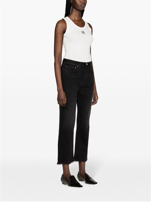 DENIM CROPPED JEANS