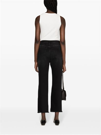 DENIM CROPPED JEANS