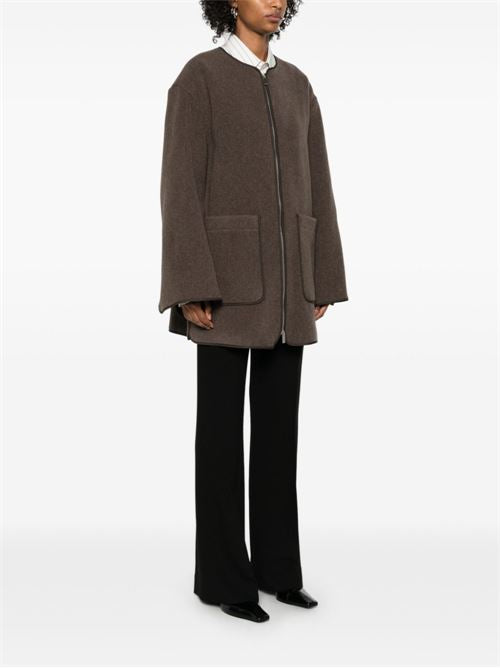 WOOL ZIPPED JACKET