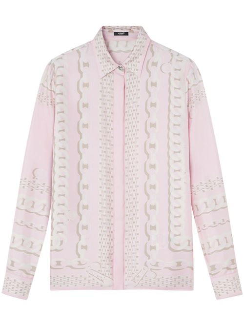 VERSACE TREASURE SILK SHIRT