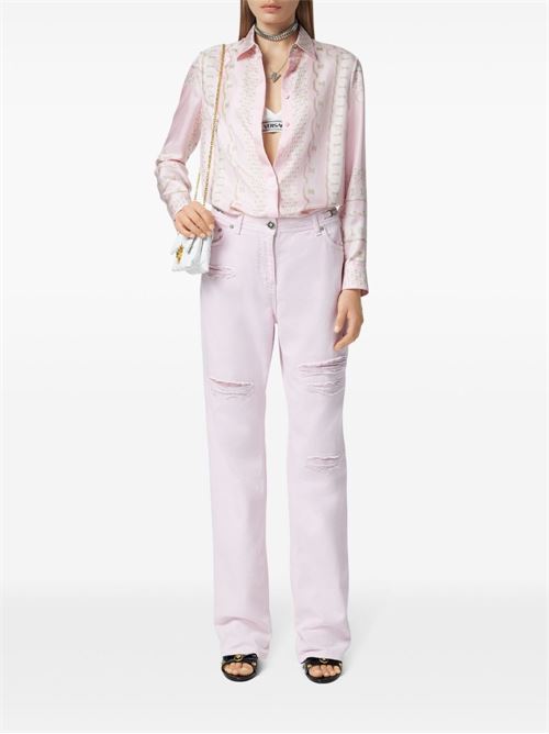 VERSACE TREASURE SILK SHIRT
