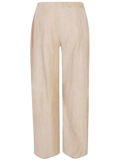 SUEDE LEATHER TROUSERS