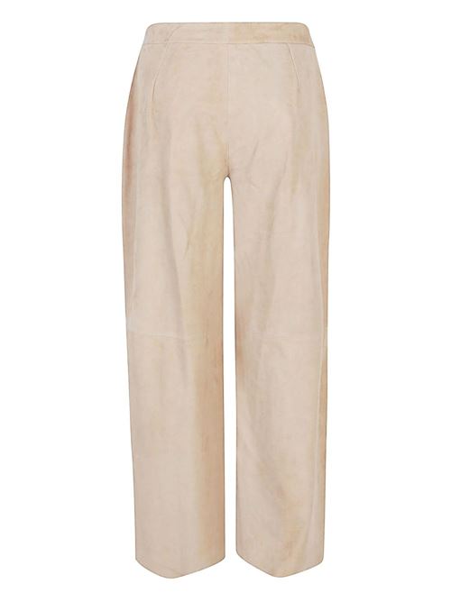 SUEDE LEATHER TROUSERS