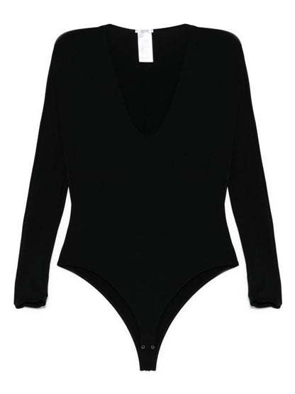 V-NECKED BODYSUIT