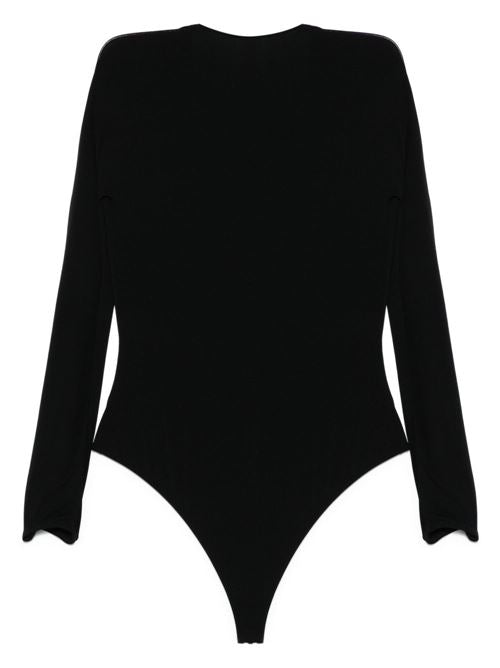 V-NECKED BODYSUIT