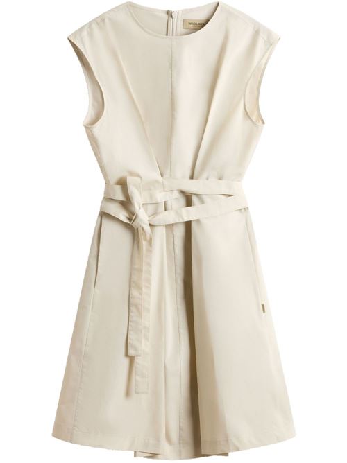 COTTON BELTED DRESS