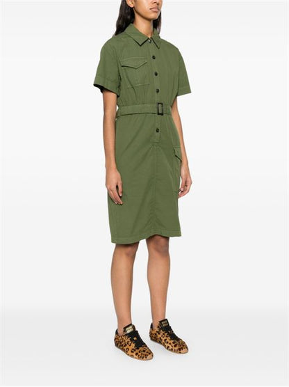 COTTON SHIRT DRESS