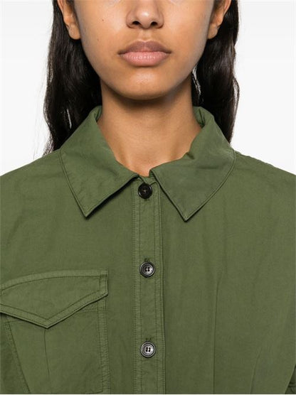 COTTON SHIRT DRESS
