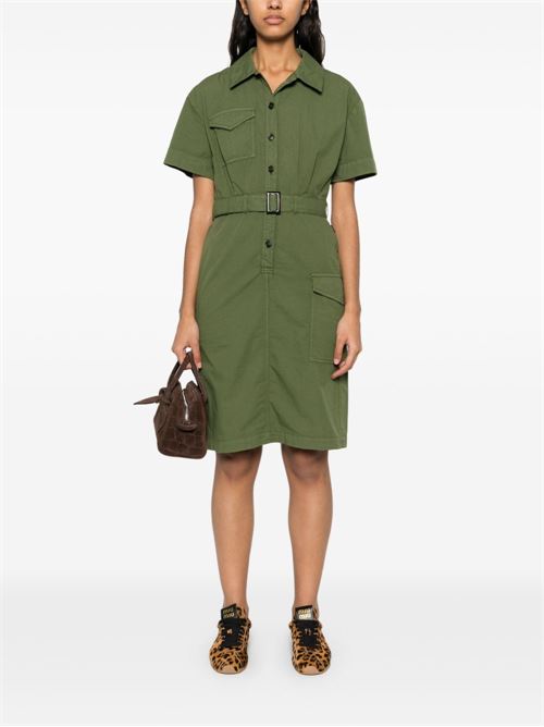 COTTON SHIRT DRESS