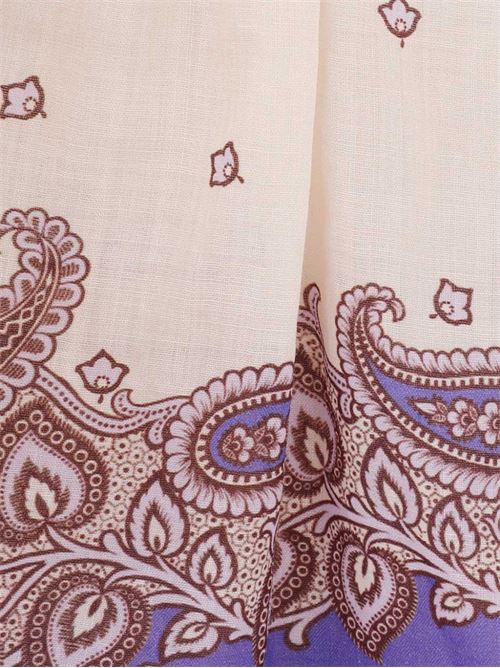 MAXINE WIDE LEG PRINTED TROUSERS