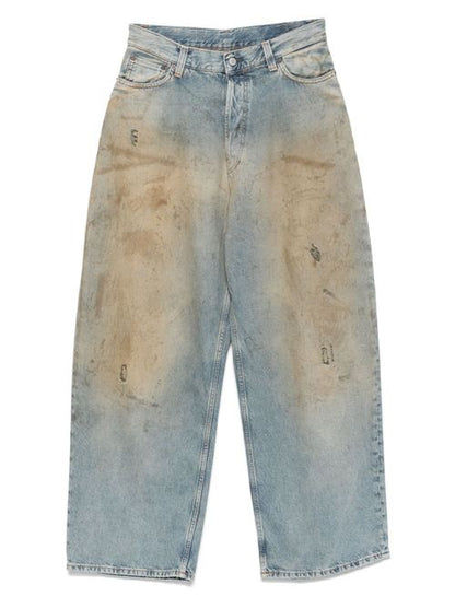WIDE-LEG DENIM JEANS