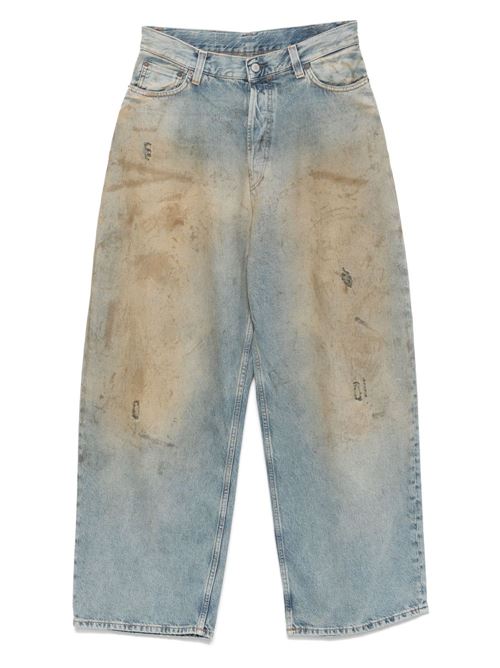WIDE-LEG DENIM JEANS