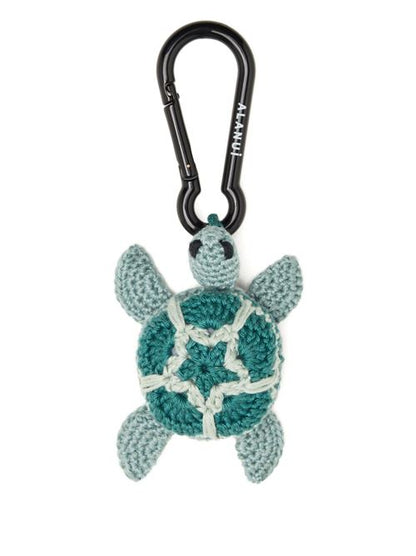 TURTLE CROCHET KEYRING