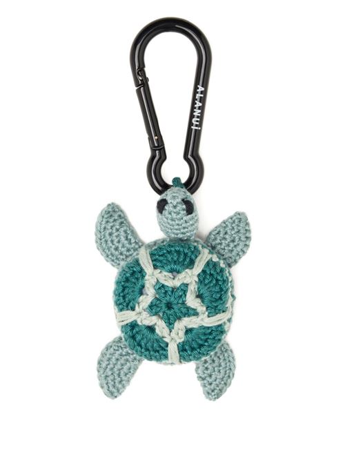TURTLE CROCHET KEYRING