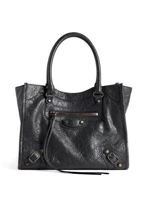 LE CITY MINI LEATHER TOTE BAG