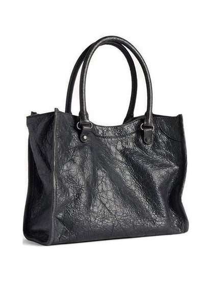 LE CITY MINI LEATHER TOTE BAG