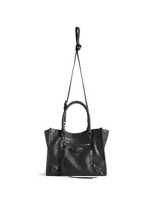 LE CITY MINI LEATHER TOTE BAG