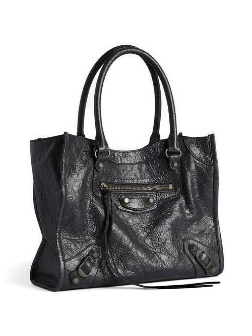 LE CITY MINI LEATHER TOTE BAG