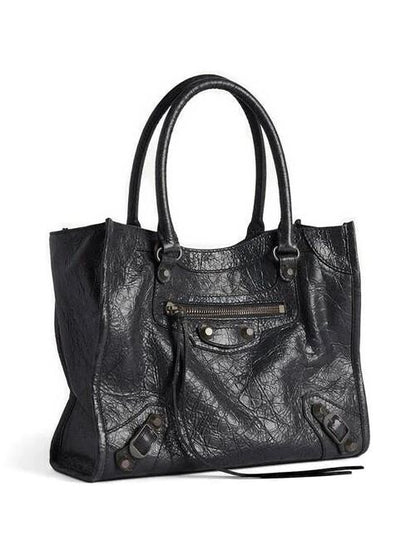 LE CITY MINI LEATHER TOTE BAG