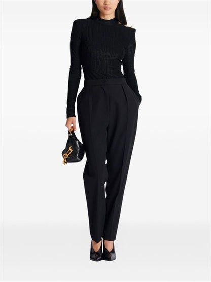 MONOGRAM HIGH-NECK TOP