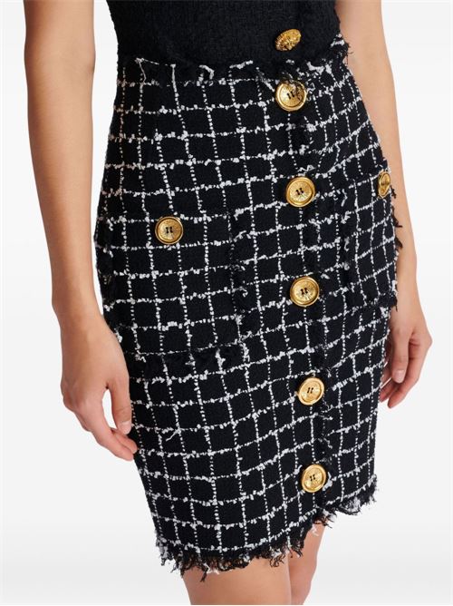 TWEED MIDI SKIRT