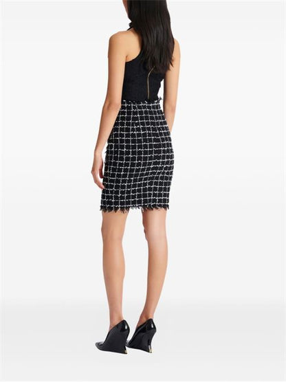 TWEED MIDI SKIRT