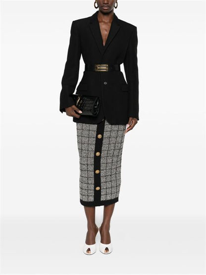 TWEED LONG SKIRT