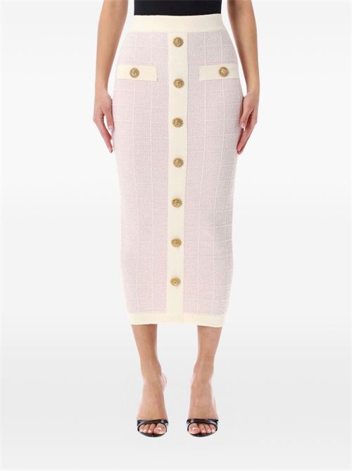 TWEED LONG SKIRT
