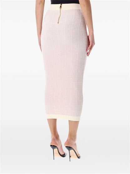 TWEED LONG SKIRT