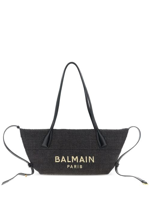 TRACK SMALL RAFIA TOTE