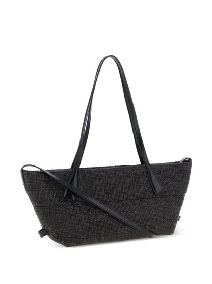TRACK SMALL RAFIA TOTE