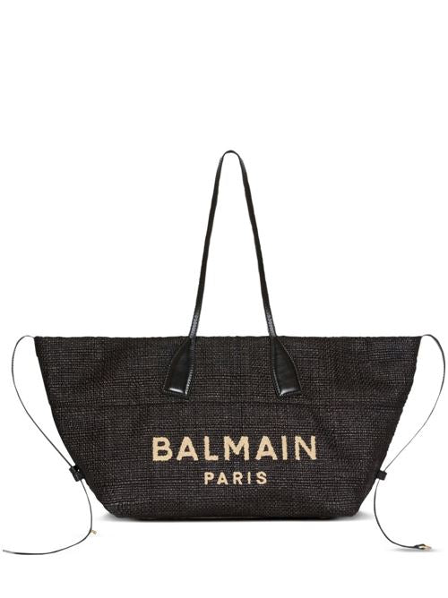 TRACK RAFIA TOTE