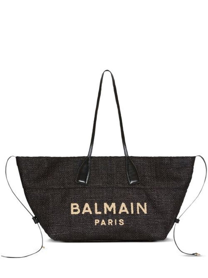 TRACK RAFIA TOTE