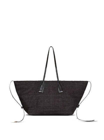 TRACK RAFIA TOTE