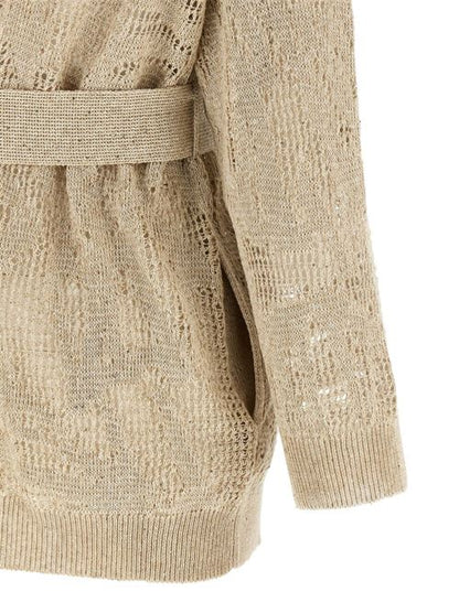 LINEN CARDIGAN