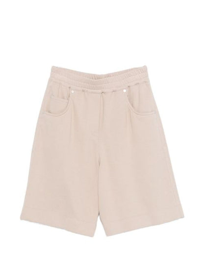 COTTON BERMUDA SHORTS