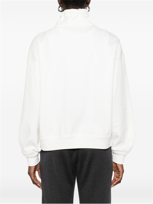 COTTON HIGH-NECK SWEATER