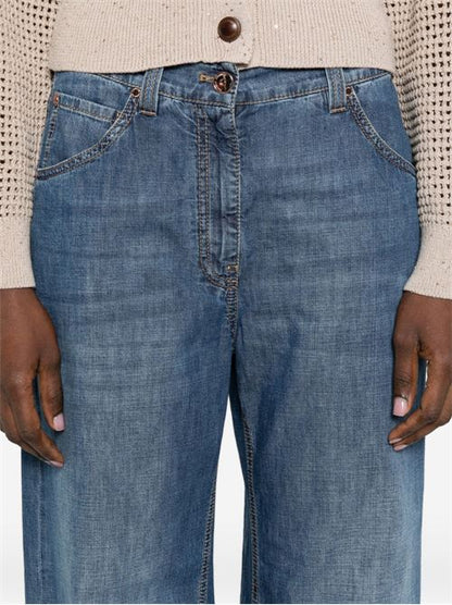 DENIM COTTON JEANS
