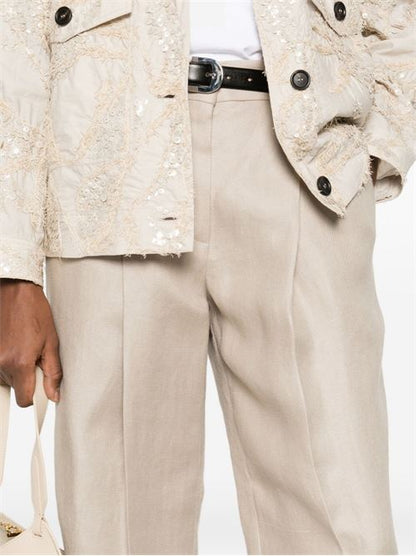 LINEN TROUSERS