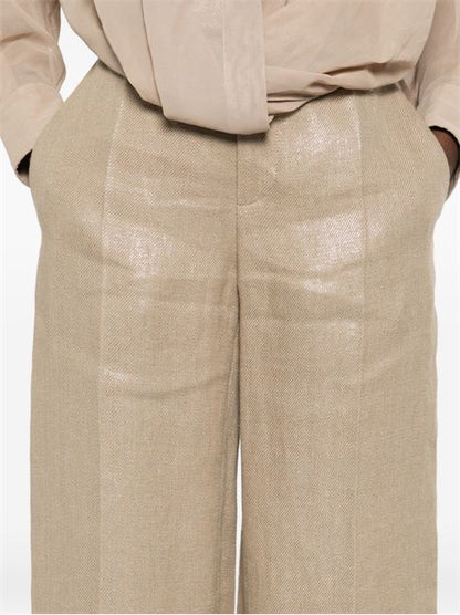 LINEN TROUSERS