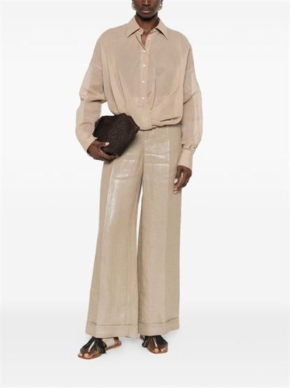 LINEN TROUSERS
