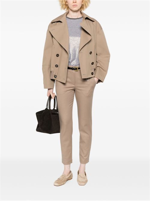 STRIPED LINEN T-SHIRT