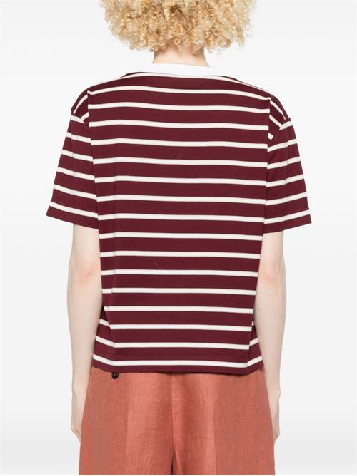 STRIPED COTTON T-SHIRT