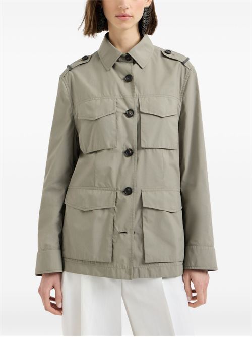 COTTON BLEND FIELD JACKET