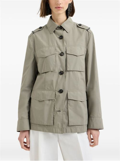 COTTON BLEND FIELD JACKET