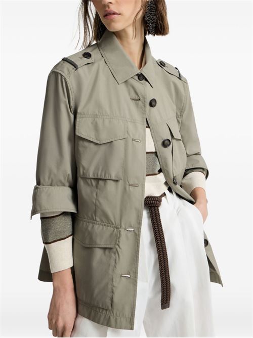 COTTON BLEND FIELD JACKET