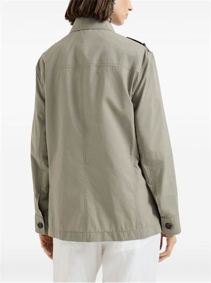 COTTON BLEND FIELD JACKET